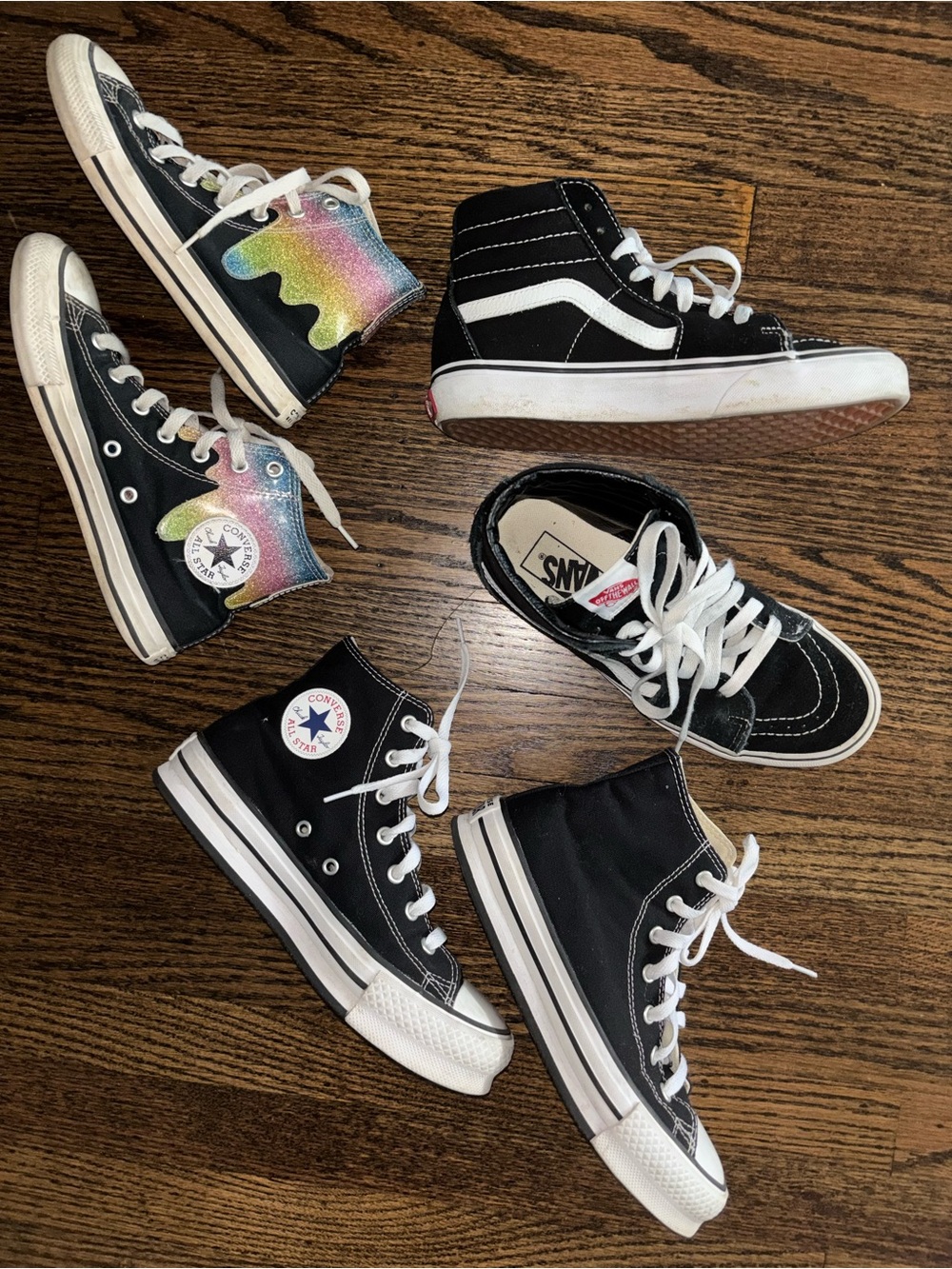 Three Pair Bundle #converse #vans